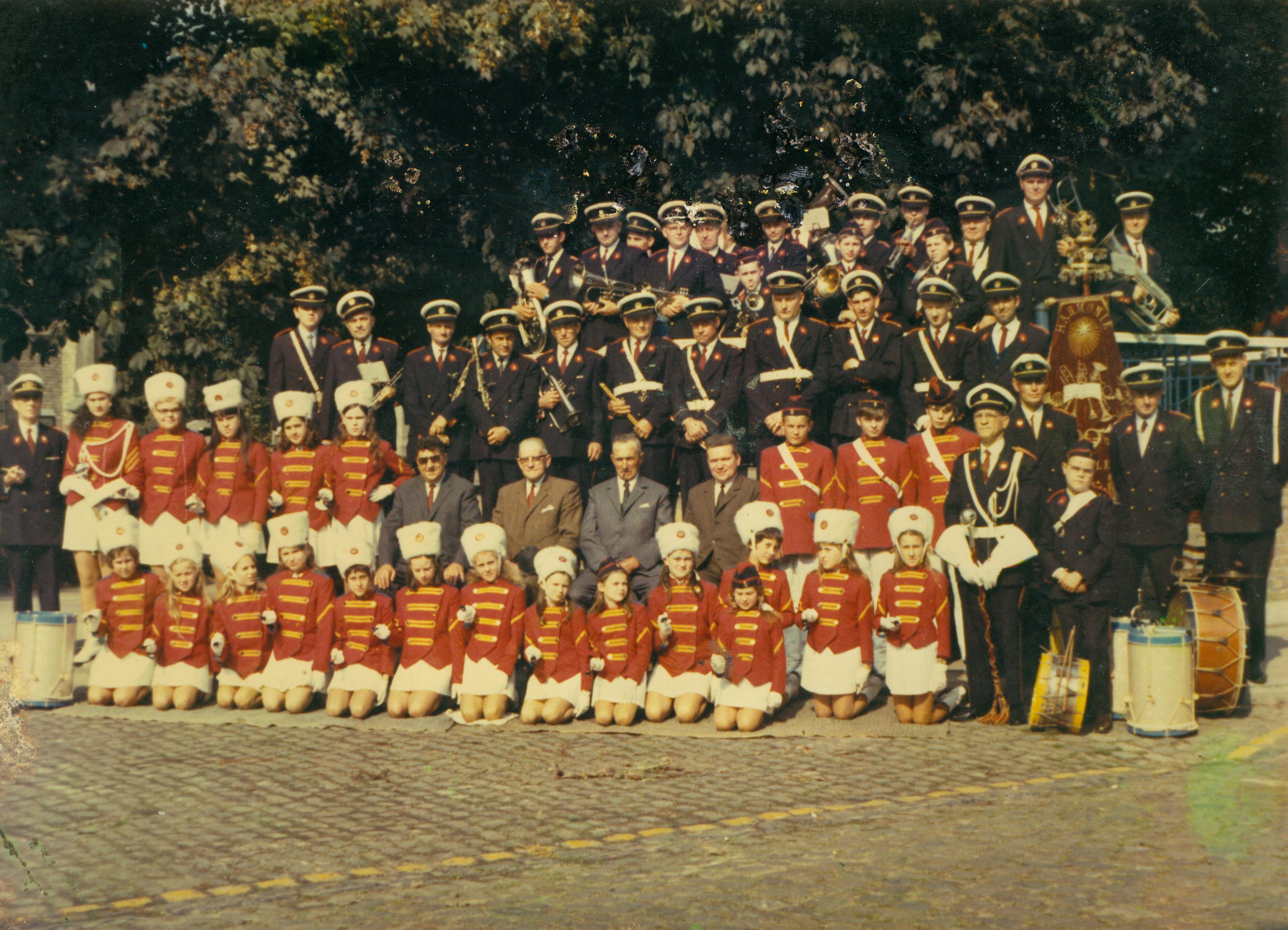 Harmonie Leisele in het jaar 1970